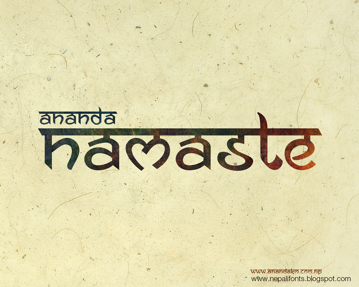 Hindi style font free download